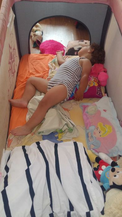 Сгъваемо легло но две нива