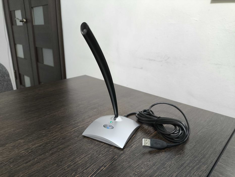 Микрофон настольный USB Logitech AK5370 б.у