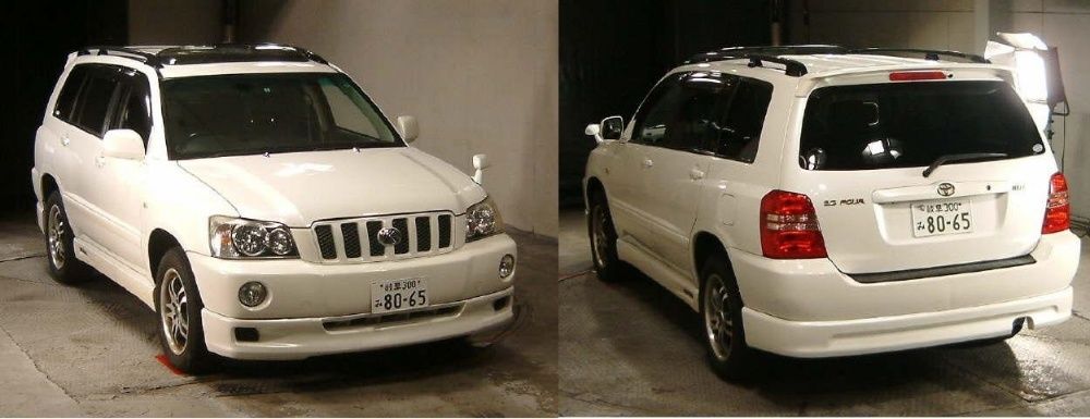 Toyota Highlander Хайландер на запчасти