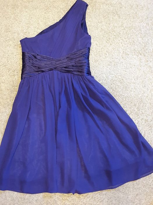 Rochie de ocazie, revelion violet, pe un umar 38-40