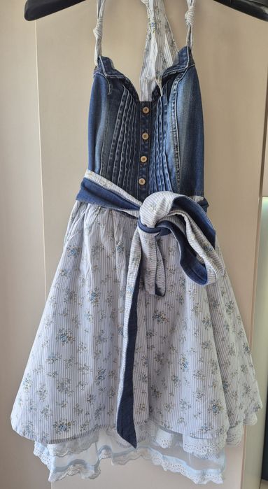 Дънкова рокля  и Черна спортно- елегантна рокля