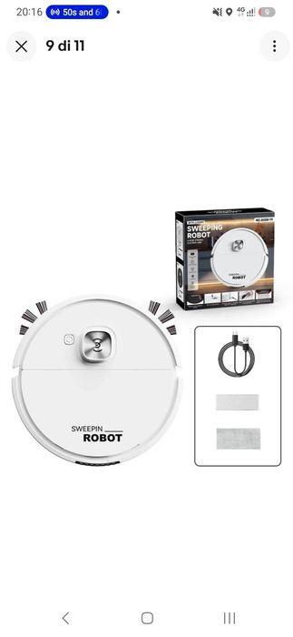 Mini Robot Aspirator Inteligent 3-în-1 – Robot