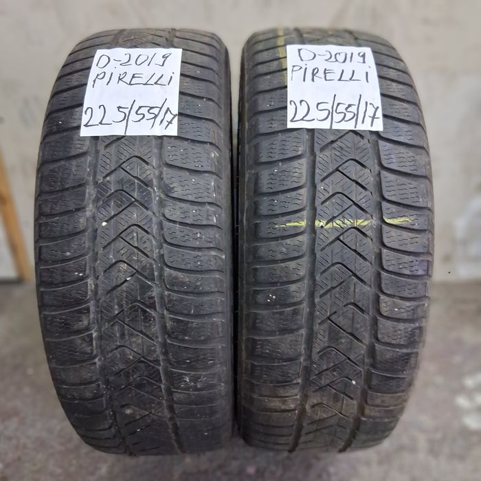 2×225/55/17+S.PIRELLI.Stare excelenta.