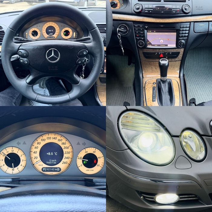 Mercedes E-class, 2.2 diesel, 2008, automat,  RATE CU BULETINUL