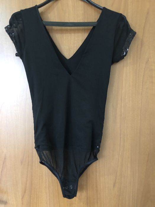 Официално боди с пайети