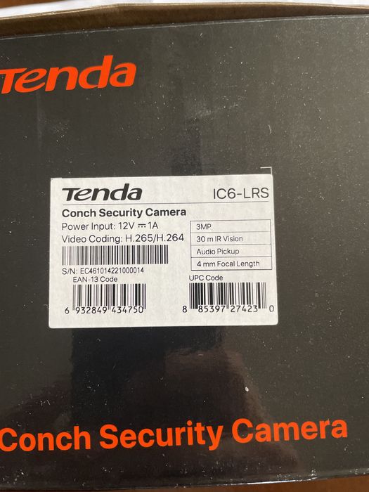 Камера Tenda IC6-LRS 3MP Ultra HD
