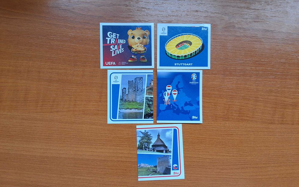 Продавам/Разменям стикери на Евро 2024 на Топс и други на Панини