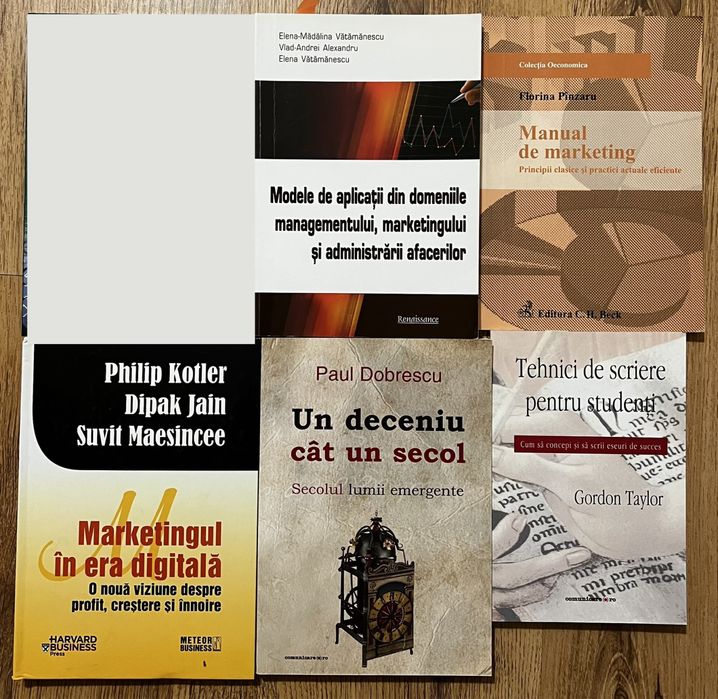 Vand carti diverse (beletristica, dezvoltare personala, etc.)