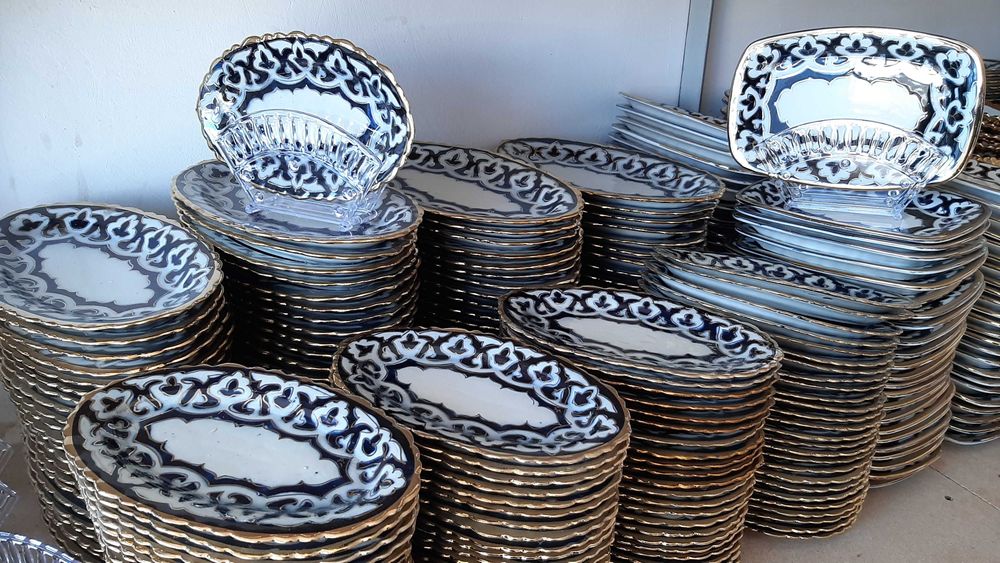 Прокат столов, стульев, хонтахта, посуда пахтагуль и сафет torex.