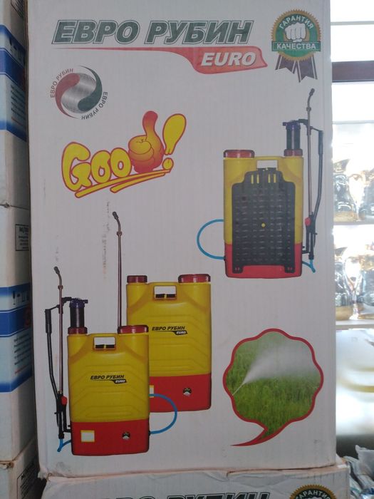 Опрыскиватель аккумуляторный комбинированный Евро рубин