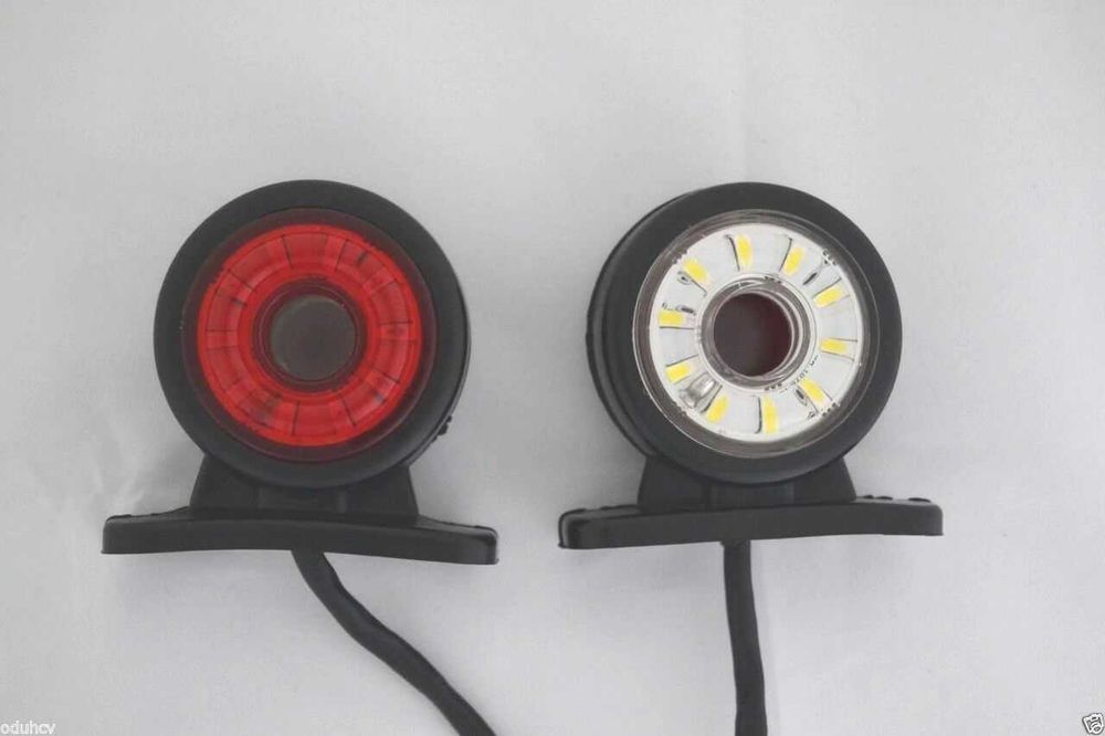 1 бр. LED ЛЕД рогчета габарити 12-24V за кола бус ремарке камион