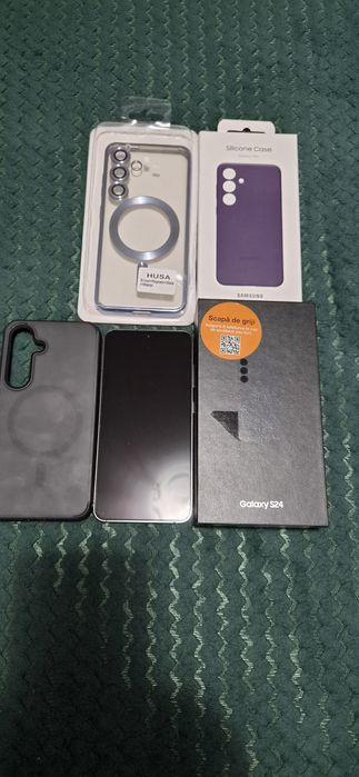 Samsung S24 8gb 256gb Baterie 100% impecabil ca nou  preț 1500 rel 0727693560