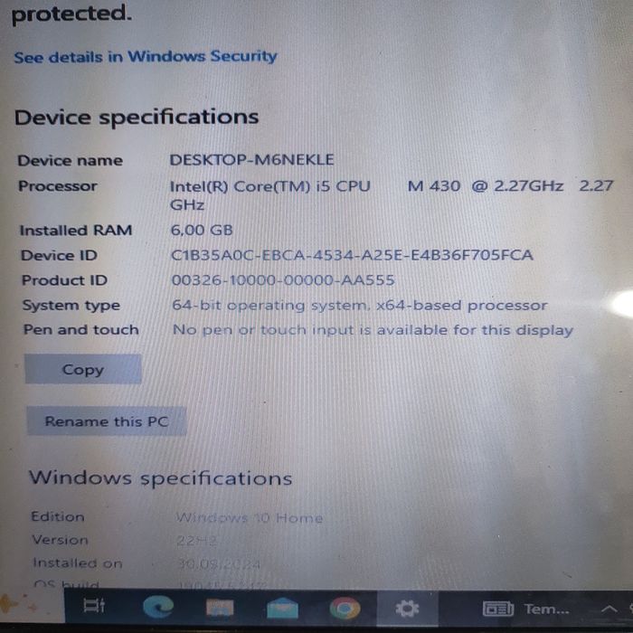 Laptop Toshiba/Asus
