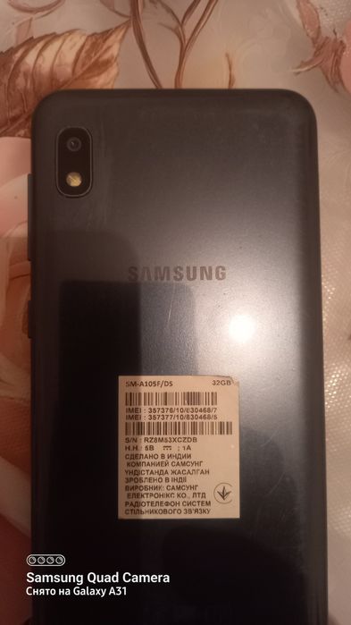 Продам самсунг А10