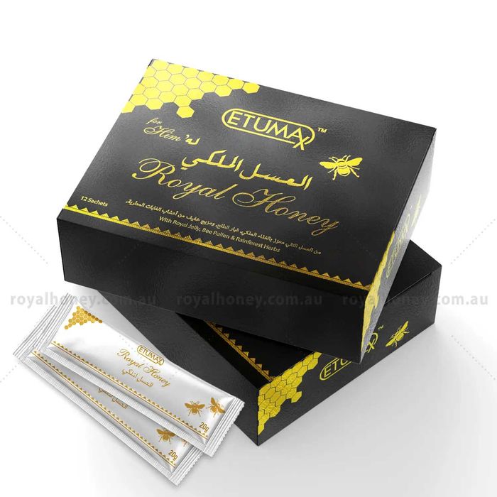 Miere afrodisiac Etumax 12 plicuri cu plicul gri macun magiun  royal honey