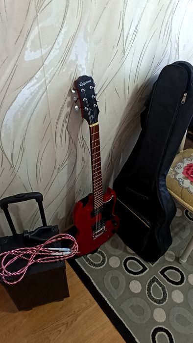 Epiphone SG с усилителем в Астане