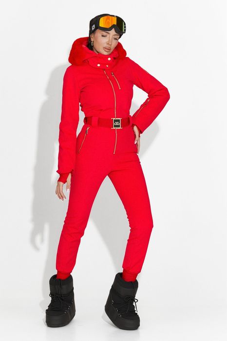 Ски Гащеризон червен S размер