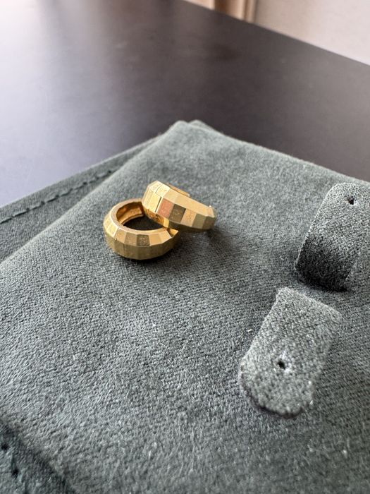 Серьги конго 585 золото