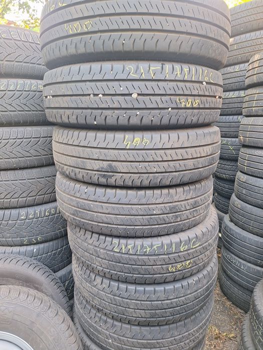 Anvelope Nexen 215/75/16C de vară 8buc aproape noi