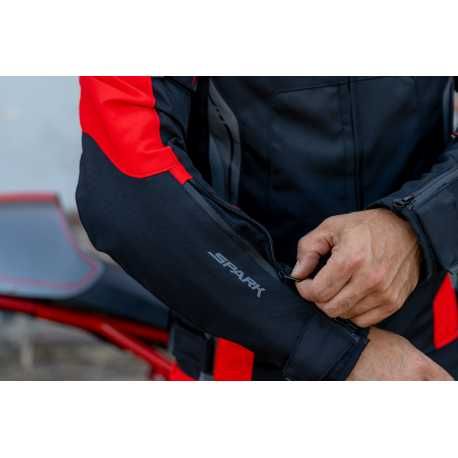 Geaca moto Spark multisezon, 2 mesade, nivel protectie 2, rating AA