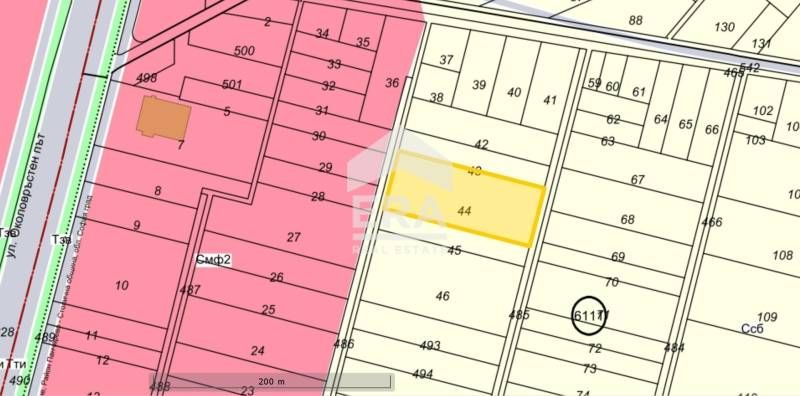 Продава се Парцел в с. Казичене, Област София-град - 6400 кв.м за 39 €/кв.м - Снимка #1