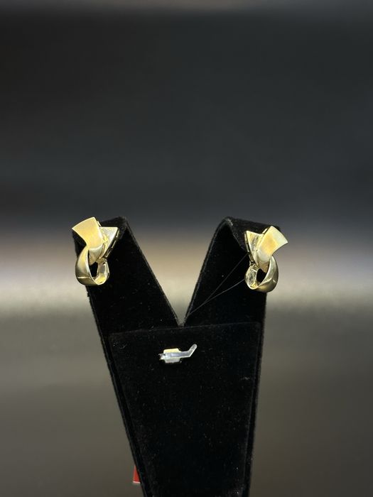 Золото 585  Серьги Масса: 4,05