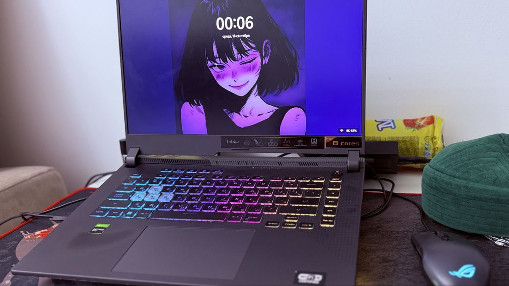 ASUS ROG STRIX G513 - игровой ноутбук.