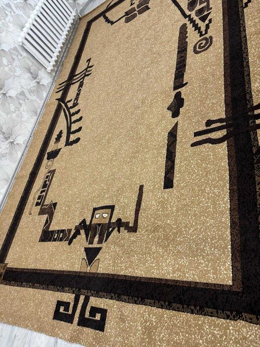 Ковер бежевый 4×5