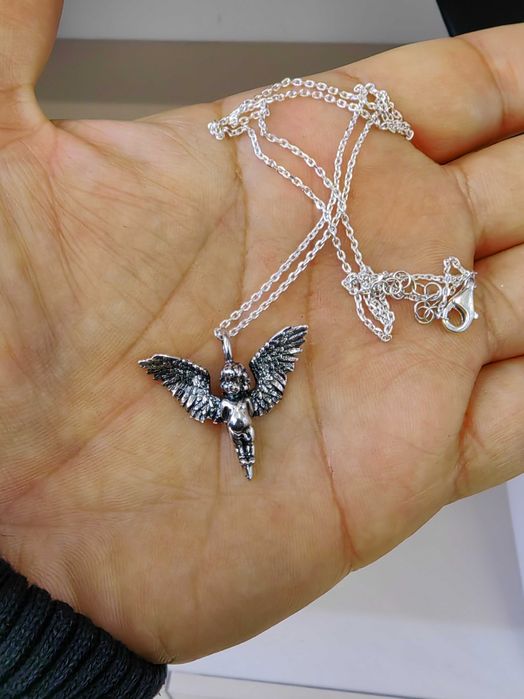 Защитно колие, сребърно колие, религиозно колие, ангелско колие