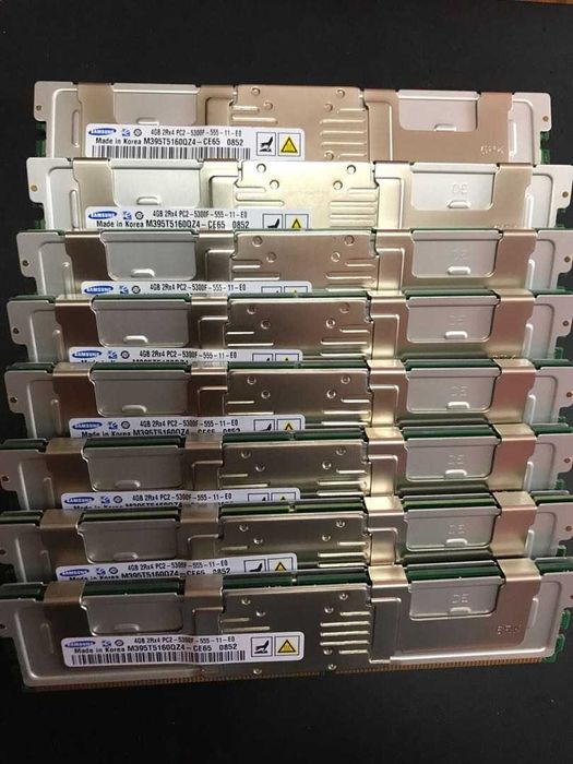 Памет за Сървъри 4 GB DDR2 FB-DIMM REG ECC FULLY-BUFFERED 5300f 5300p