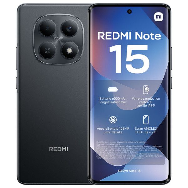 Xiaomi Redmi Note 15 8/256 Black