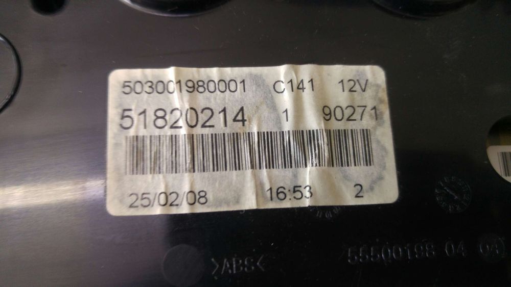 Ceasuri bord diesel fiat bravo 2 198 503001980001 51820214