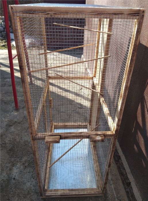 Вольер для птиц.