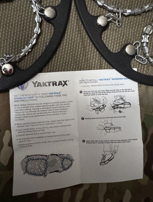 Yaktrax – antiderapante pentru pantofi, protecție pe gheață și zăpadă
