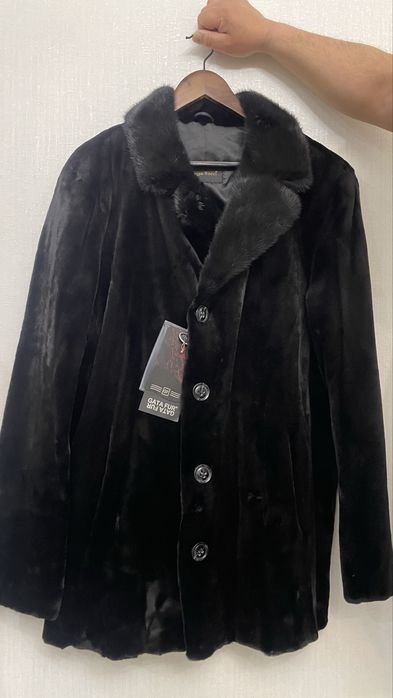 Мужская норковая шуба