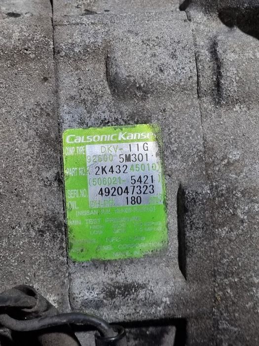 Compresor clima Nissan X - Trail T30 2.2 Dci 2001 - 2008 YD22ETI(YD22DDTI) (1325)