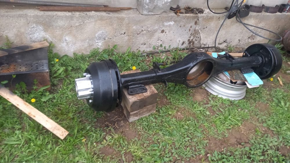Ось на газель с колодками