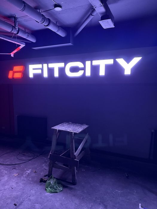 Наружная реклама Абьемная буква