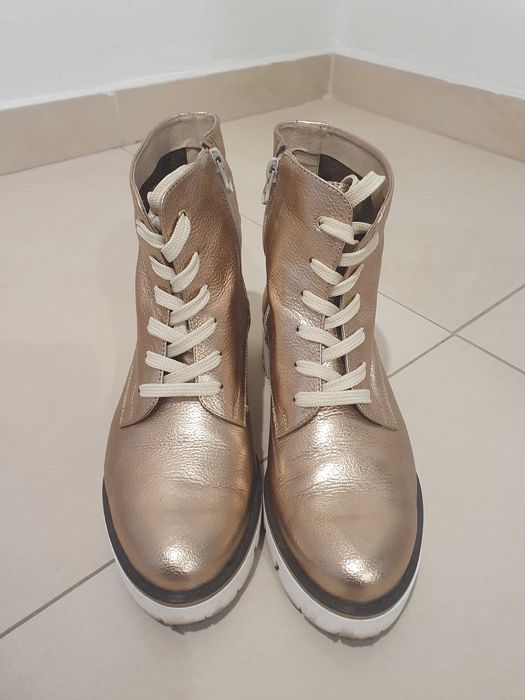 Ghete Gold din piele naturala