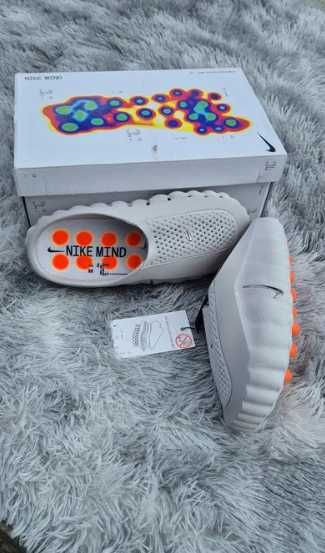 Nike Mind 001 Light Silver Gray Slides (36-44 номер)