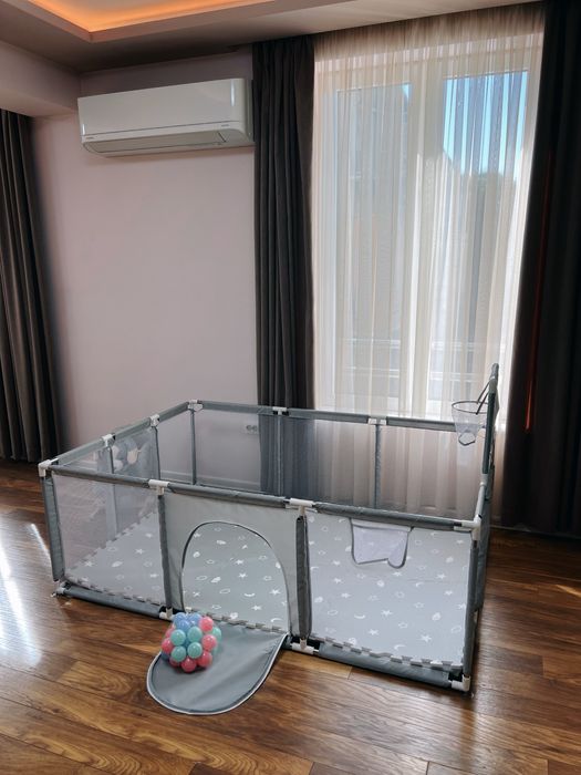 Кошари + килимчета/ПОДАРЪК 30бр. топки