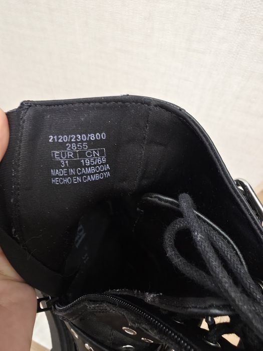 Zara original 31 размер сапоги