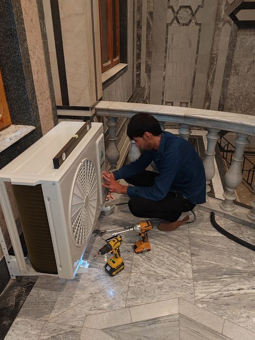 Установка кансанер.  Ремонт заправка кансанер...