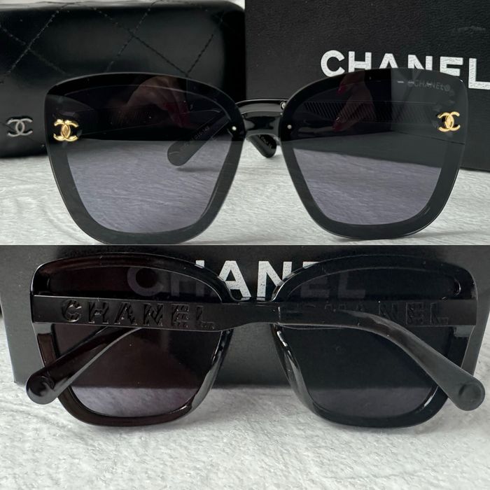 Дамски слънчеви очила  2 цвята черни