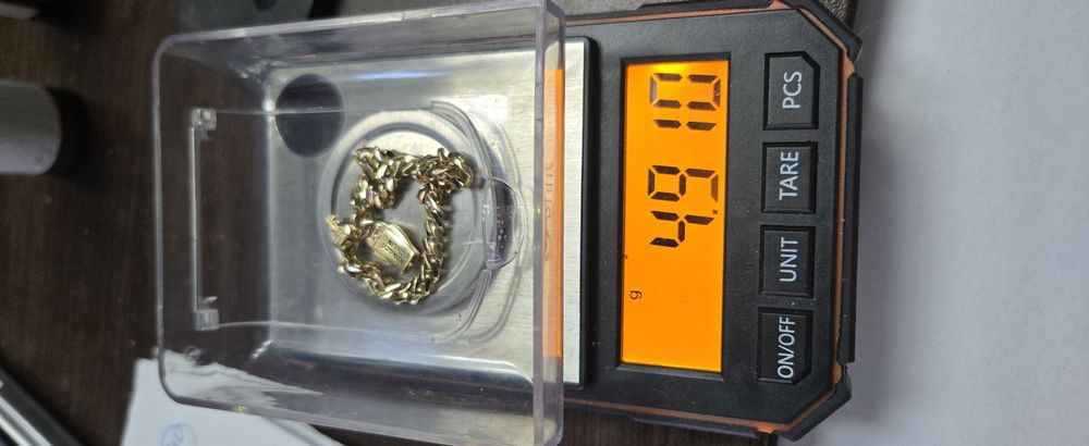 Златна гривна 4.91 гр/14к - 16.5 см