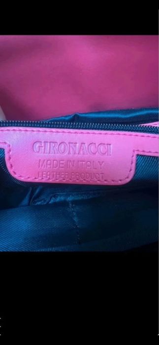 Geanta  Gironacci piele naturala Made in Italy