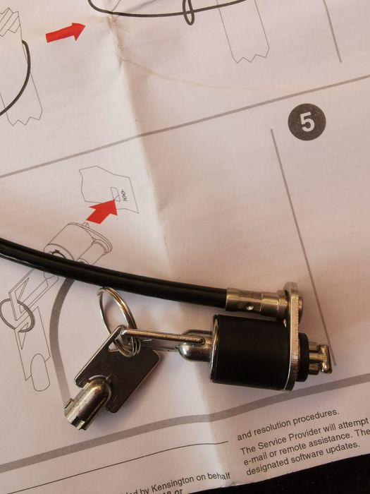 Cablu Securitate Lenovo Kensington 1.52m - 57Y4303