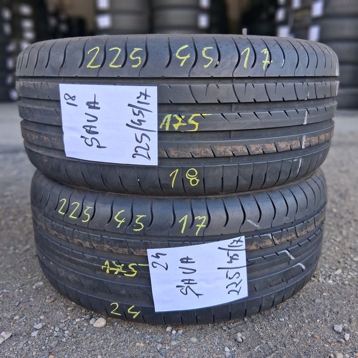 2×225/45/17 VARA.SAVA .Stare excelenta.