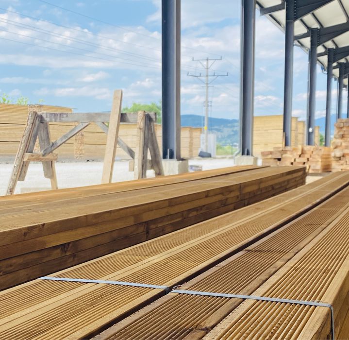 Импрегниран декинг - 9см