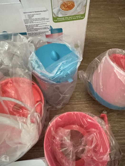 Уред за приготвяне на бебешка/детска храна 4в1 Badabulle Baby Station